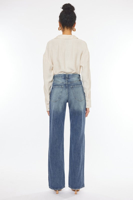 Camp Distressed Nineties Flare Jeans