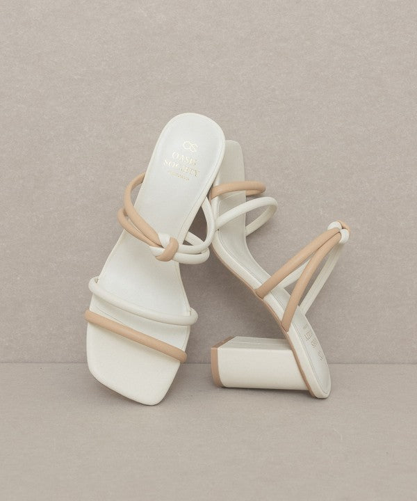 Two Strap Summer Heel